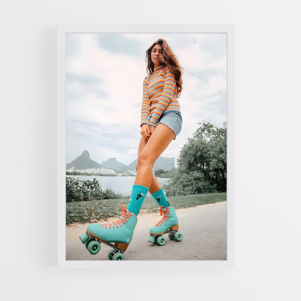 Poster Usa roller (vue 3)